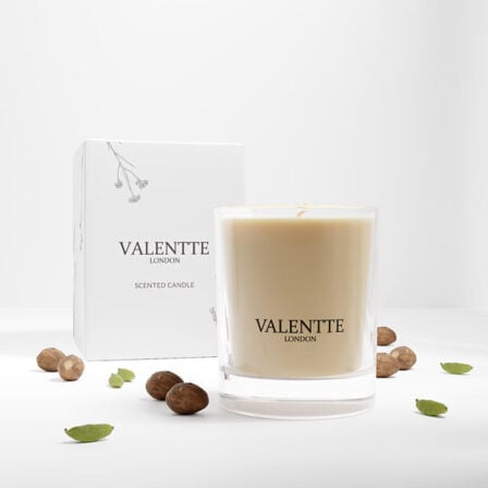 Cardamom & Nutmeg candle scent image with box
