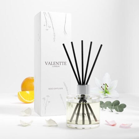Clean Cotton reed diffuser scent image with box
