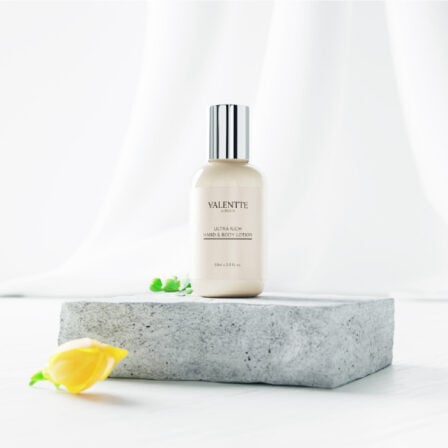 travel body lotion geranium & ylang ylang