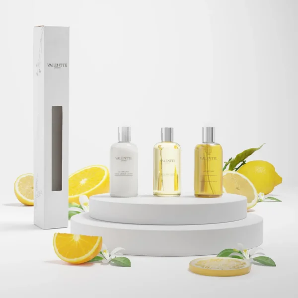 Refresh & Nourish Trio Set: White Neroli & Lemon